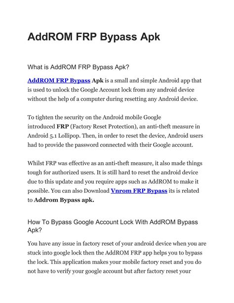 addrom bypass|addromfrp (addROM) · GitHub.